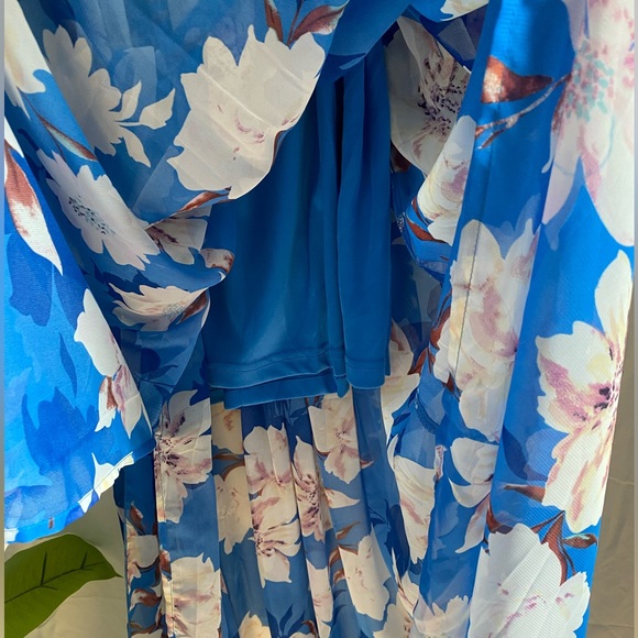 NWOT Pink Lily My Dearest Darling Floral Maxi Dress - Picture 9 of 15